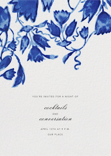 Watercolor Floral by Oscar de la Renta