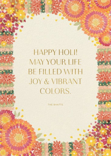 Aripan - Holi Card by Paperless Post