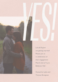 Lina - Engagement Party Invitation by Paperless Post