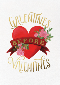 Gals First (Holiday Junkie) - Valentine's Day Card by 2021 Co.