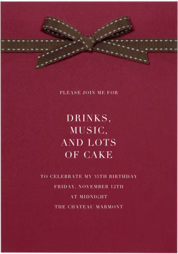 Stirrup - Birthday Invitation by Paperless Post