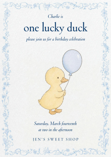 Petite Presents - First Birthday Invitation by Paperless Post