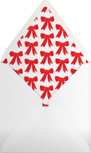Watercolor Wreath - Linda and Harriett Envelope