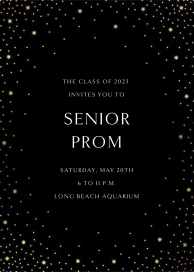 Modest Dazzle - Prom Invitation by Paperless Post