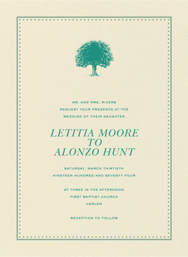 Sharon - Wedding Invitation by Crane & Co.