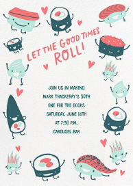 Roll Out - Birthday Invitation by Hello!Lucky