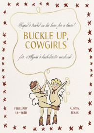 Buckle Up Cowgirls by Tamborine Press