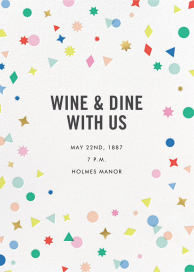 Star, Circle, and Triangle Confetti by Meri Meri