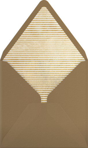 Photo Holiday Foliage Border Card Envelope