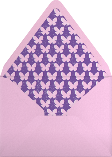 Butterfly Blooms - Paperless Post Envelope