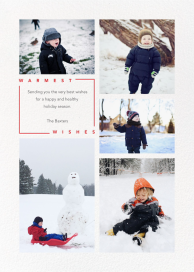 Minimalist - Holiday Card by Paperless Post