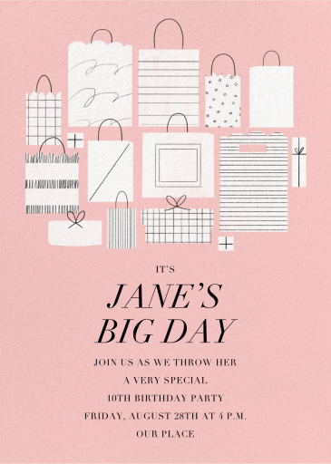 Shopper's Delight by Paperless Post