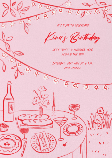 Under the Lights - Birthday Invitation by Paperless Post