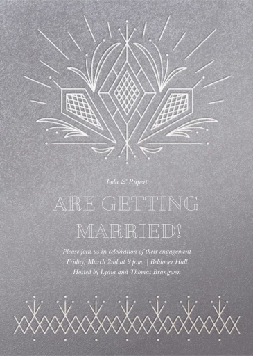 Crystal Clear by Paperless Post