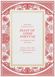 Fine China Invitation by Paperless Post