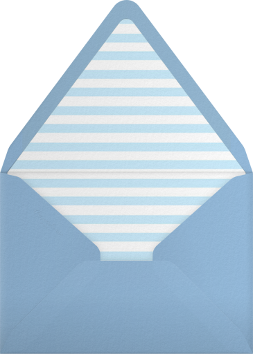 Squiggle Border - Sugar Paper Envelope