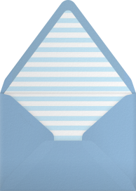 Squiggle Border - Sugar Paper Envelope