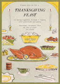 Fall Feast by Paperless Post