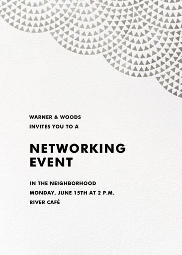 Savoy (Square) - Networking Event Invitation by Paperless Post