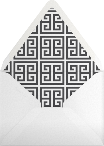 Greek Border - Jonathan Adler Envelope