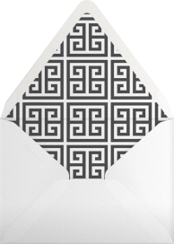Greek Border - Jonathan Adler Envelope