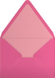 Rosy Gingham - Paperless Post Envelope