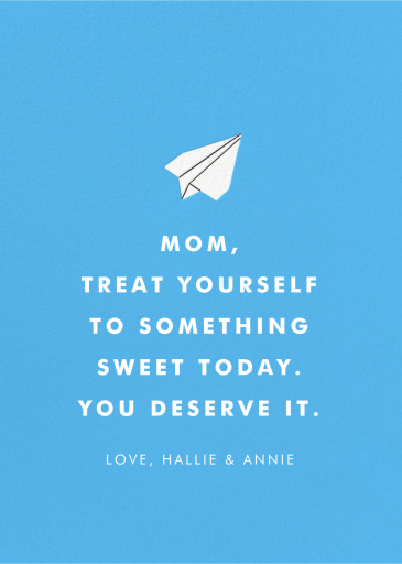 Paper Planes - Greeting Card by Hello!Lucky - Back