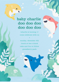 Shark Your Calendar by Paperless Post