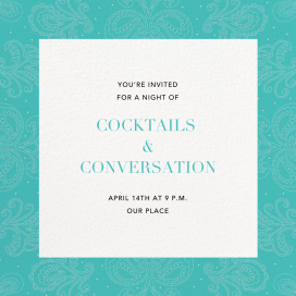 Amalfi (New) - Dining & Drinks Invitation by Paperless Post