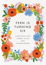 Mayday Bouquet - Birthday Invitation by Rifle Paper Co.