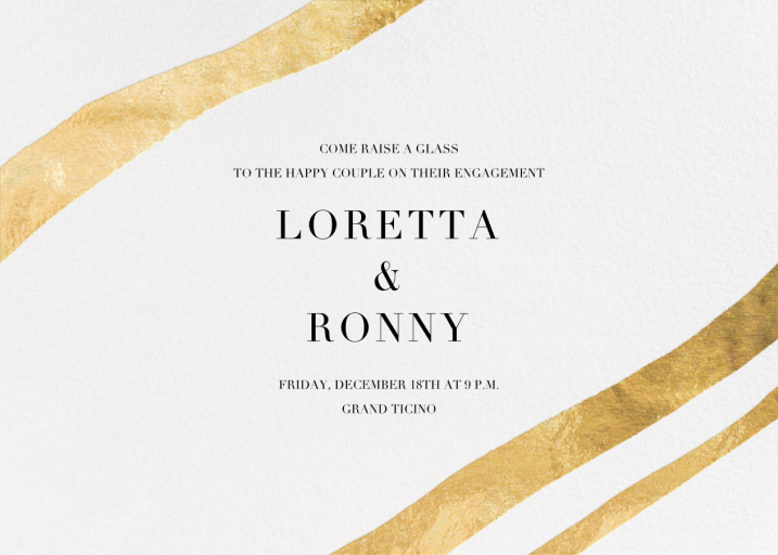 Cherish - Wedding - Invitation by Kelly Wearstler