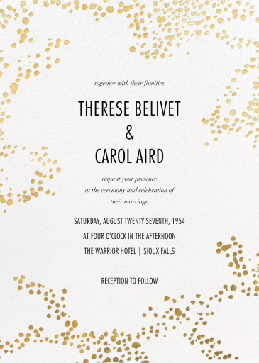 Evoke - Wedding - Printable Invitation by Kelly Wearstler