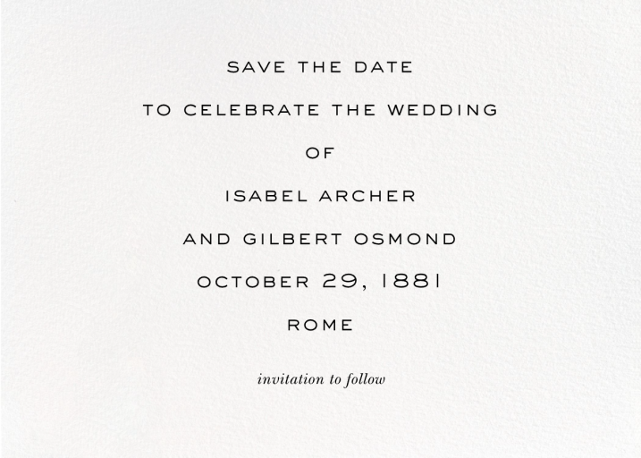 Photo Booth Save the Date by kate spade new york - Back