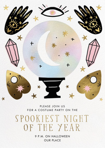 Looking Glass - Halloween Invitation by Hello!Lucky