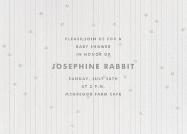 Star Showers - Baby Shower Invitation by Paperless Post