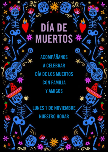 Favorite Tunes - Día de los Muertos Invitation by Hello!Lucky