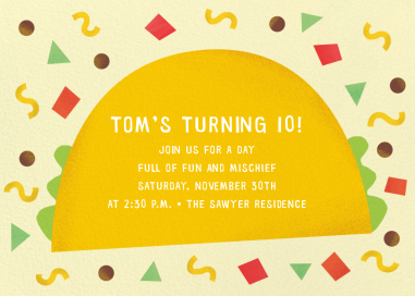Taco Placeros - Birthday Invitation by Paperless Post