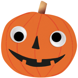 Goofy Pumpkin by Meri Meri