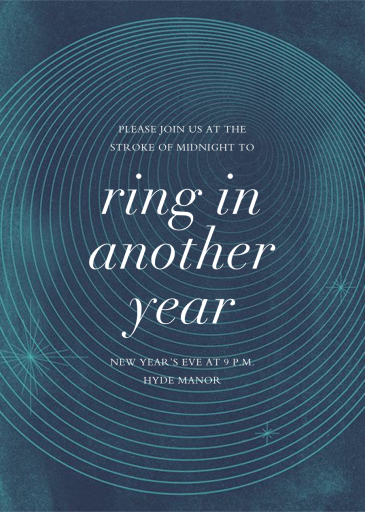 Orb - New Year's Eve Invitation by Paperless Post