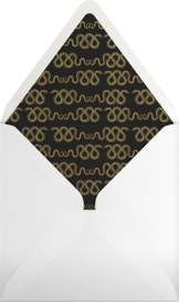 Hand Painted Snake - Bernard Maisner Envelope