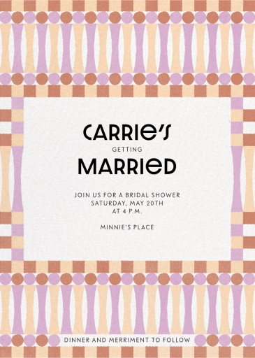 Bicottura - Bridal Shower Invitation by Paperless Post