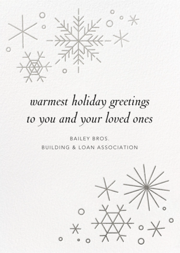 No Two Alike - Business Holiday Card by Paperless Post