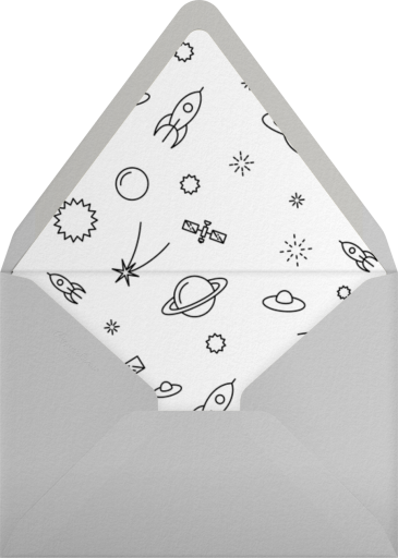 Solar System - Paperless Post Envelope