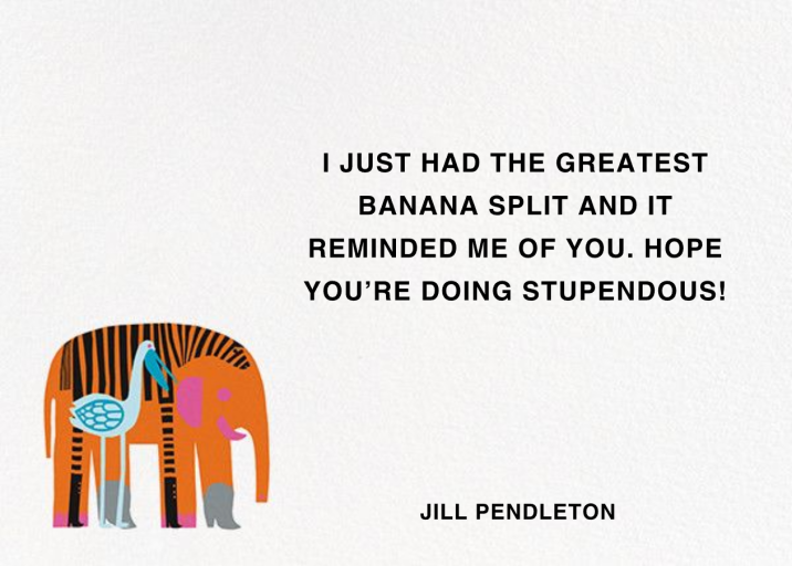 Karkuteilla (Thank You) - Stationery by Marimekko