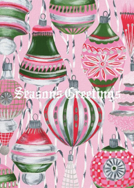 Silver Tinsel (Krista Perry) - Christmas Card by Red Cap Cards