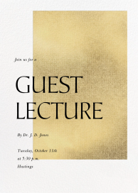 Modern Gold - School Event Invitation by Paperless Post