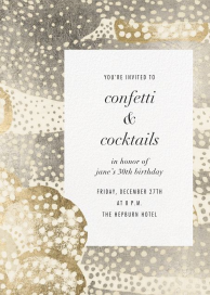 Flaunt - Birthday Invitation by Kelly Wearstler