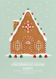 Gingerbread Chalet by Paperless Post