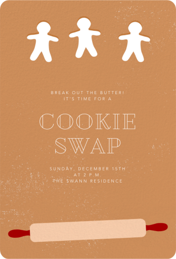 Cookie Dough - Invitation by Paperless Post