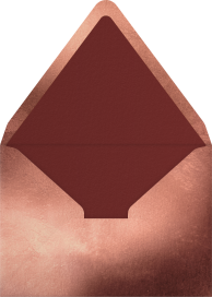 Currant Red - Sketch Design Studio Envelope